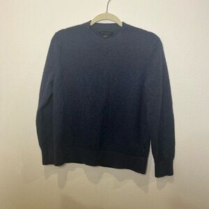 Banana Republic Men's Dark Blue Crewneck Sweater